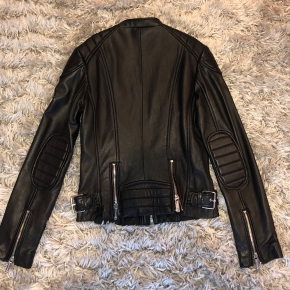Michael Kors Leather Jacket - Picture 2 of 3